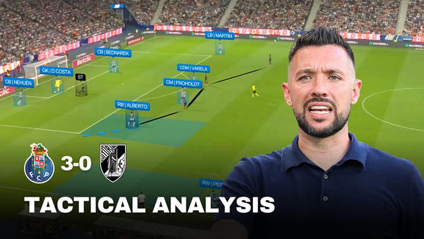 FC Porto 3-0 Vitória SC | FC Porto Attack vs 4-4-2