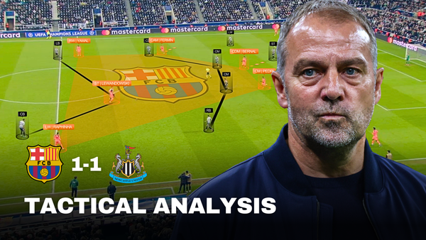 Newcastle x Barcelona | Barcelona Attack vs 4-3-3
